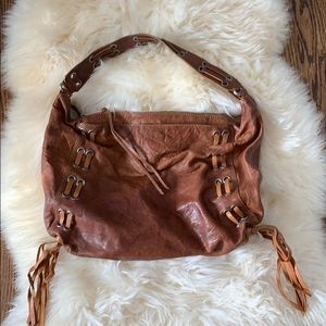 Botkier brown leather hobo bag